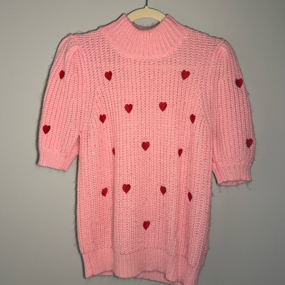 English Factory Heart Sweetie Sweater